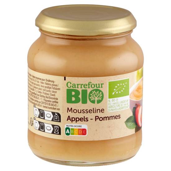 Carrefour Bio Mousseline Pommes 360 g