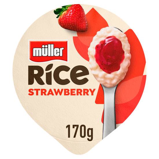 Müller Yogurt Rice Strawberry 170g