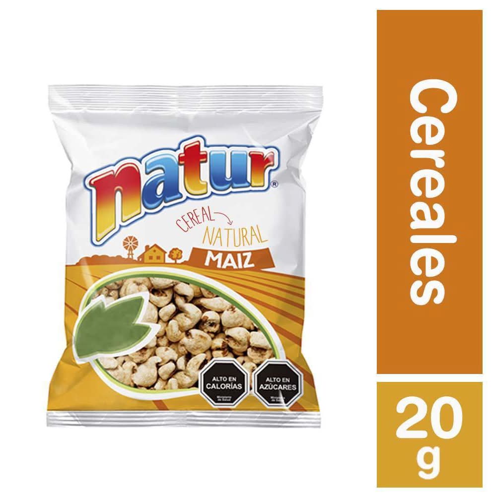 NATUR · Cereal natural de maíz (20 g)
