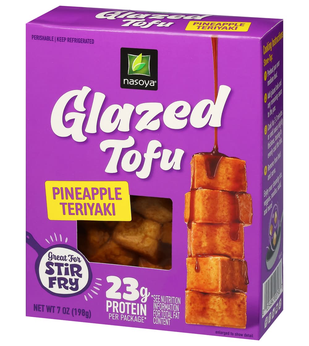 tofustore Wegmans - Nasoya Glazed Pineapple Teriyaki Tofu (7 oz) - Delivery