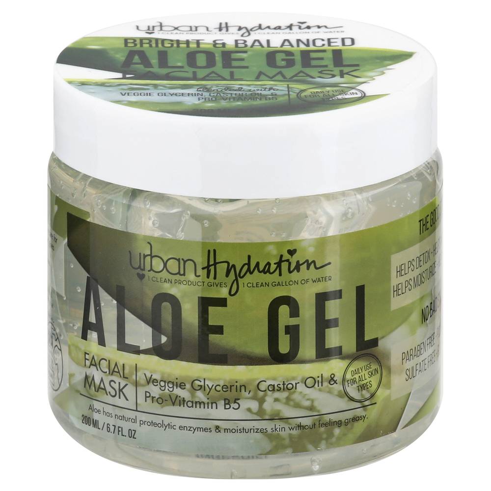 Urban Hydration Aloe Gel Facial Mask (6.7 fl oz)