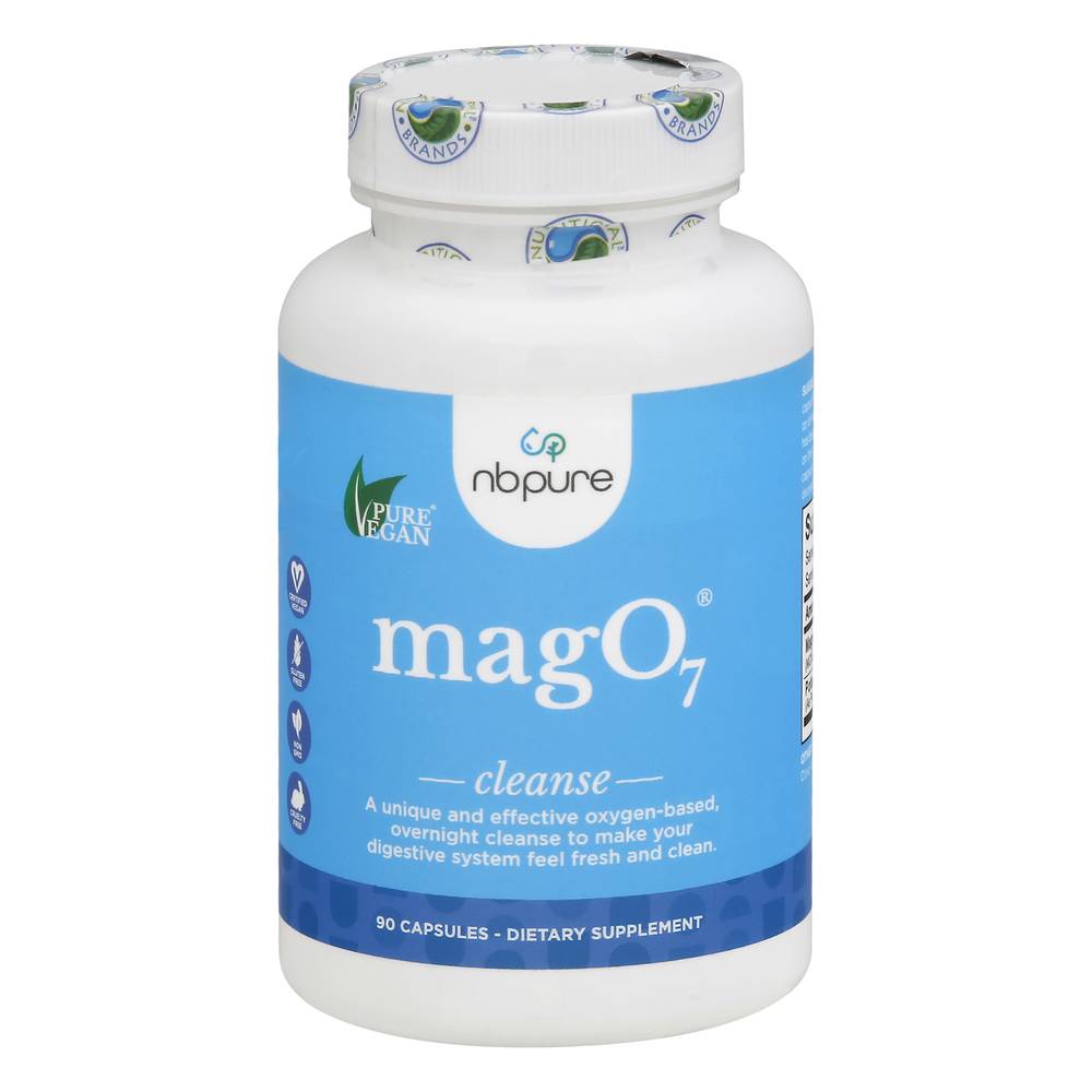 nbpure Mago7 Vegan Gluten Free Digestive Cleanse Supplement (10 oz, 90 ct)