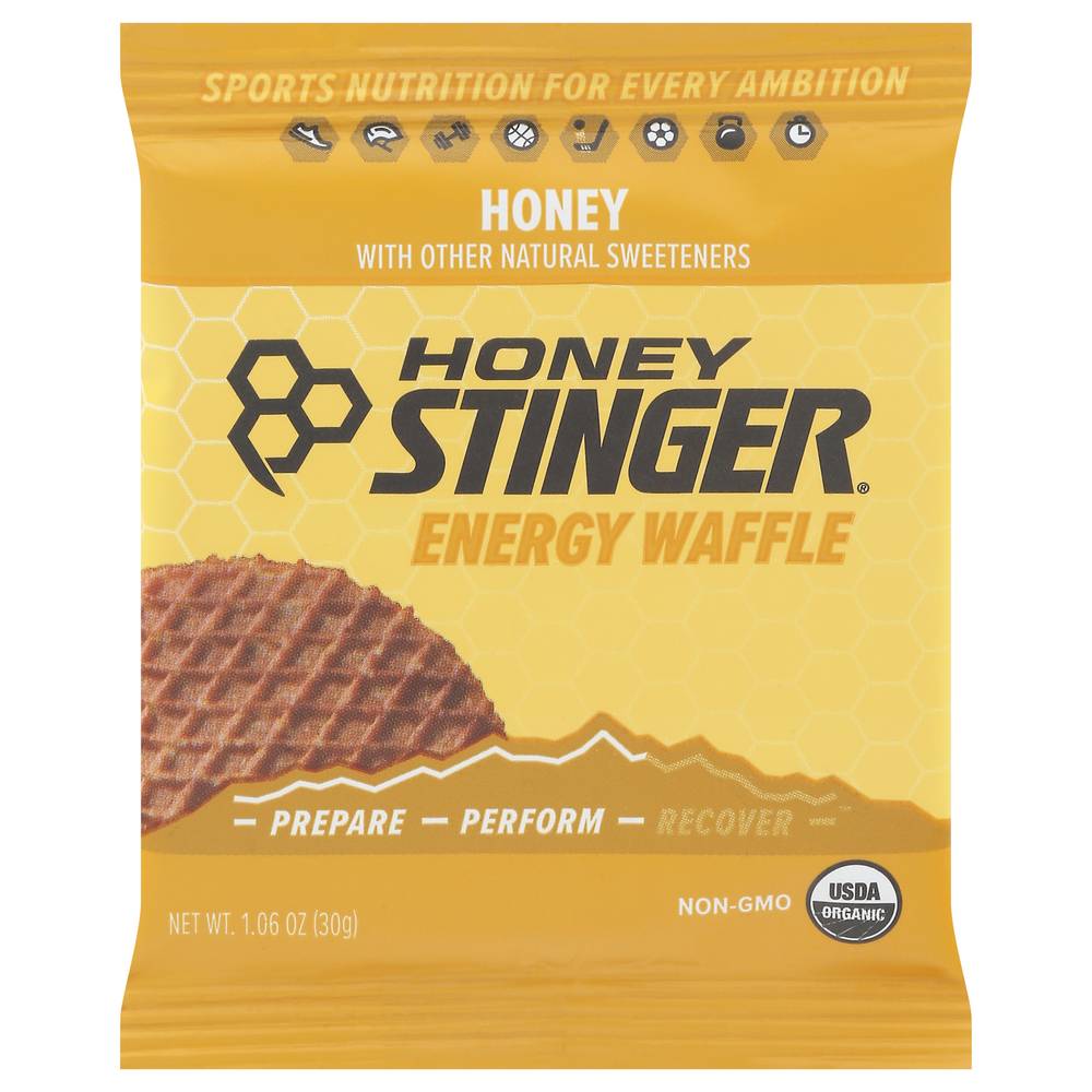 Honey Stinger Waffle, Honey (1.06 oz)