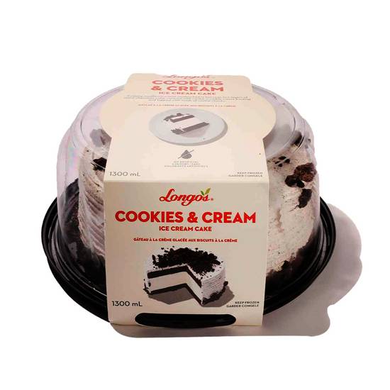 Longo's Cookies and Cream Ice Cream Cake (1.3 kg)