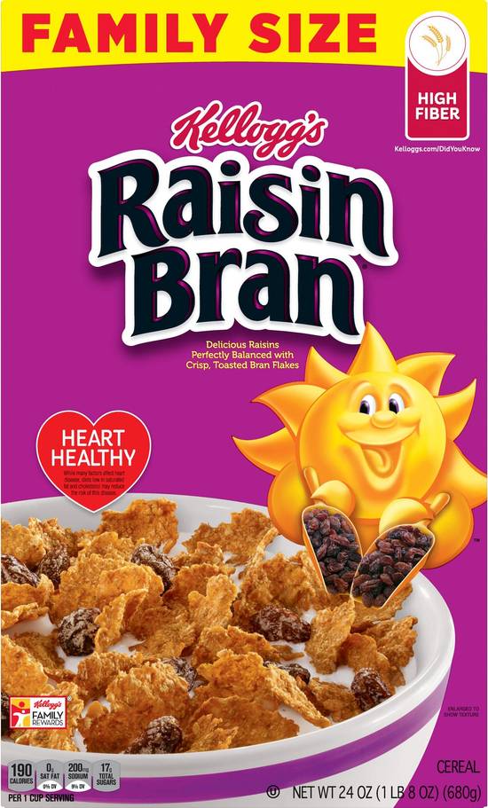 Kellogg's Raisin Bran Family Size Cereal