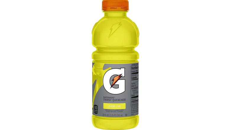 Gatorade Thirst Quencher Lemon-Lime Sports Drink 20 Fluid Ounce Plastic Bottle