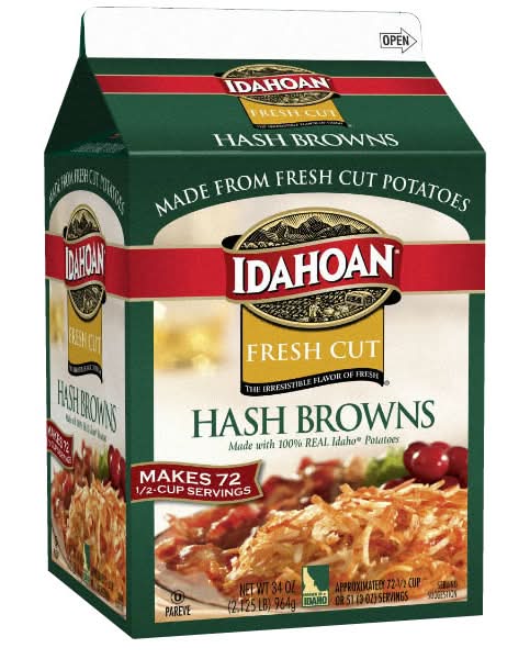 Idahoan Fresh Cut Hash Browns Potatoes (39.2 oz)