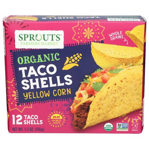 Sprouts Yellow Corn Taco Shells