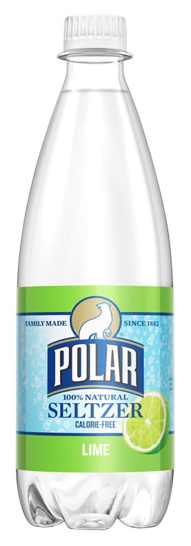 Polar Seltzer Water Lime 20oz
