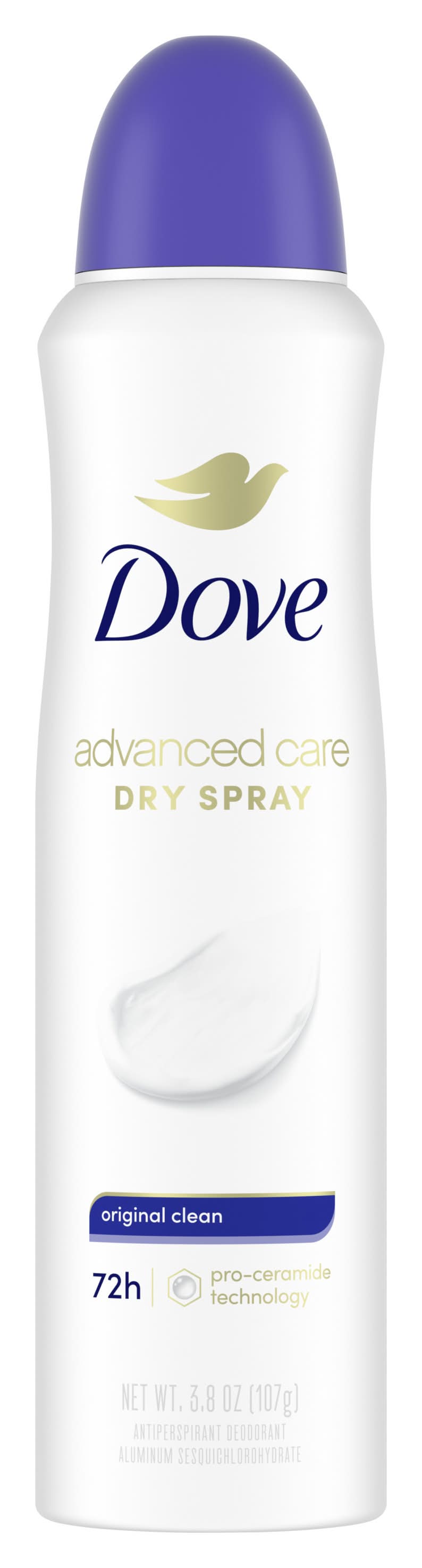 Dove Original Clean Dry Spray (3.8 oz)