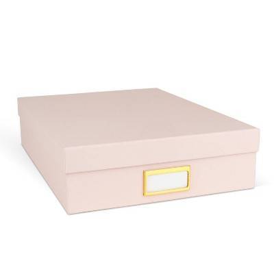 Sugar Paper Essentials Document Box, Pink