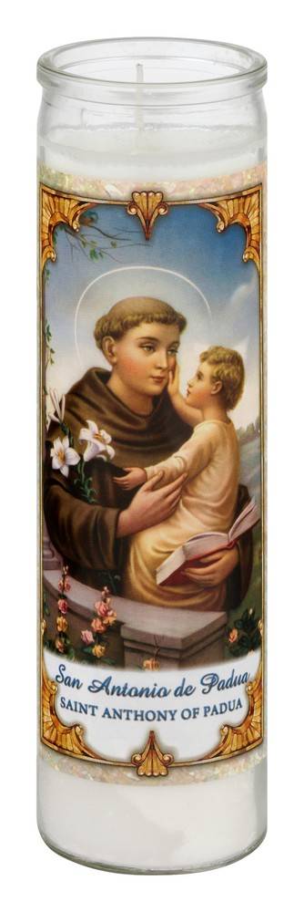 Star Candle Company Saint Anthony Of Padua 72 Hr Candle (1 lbs)