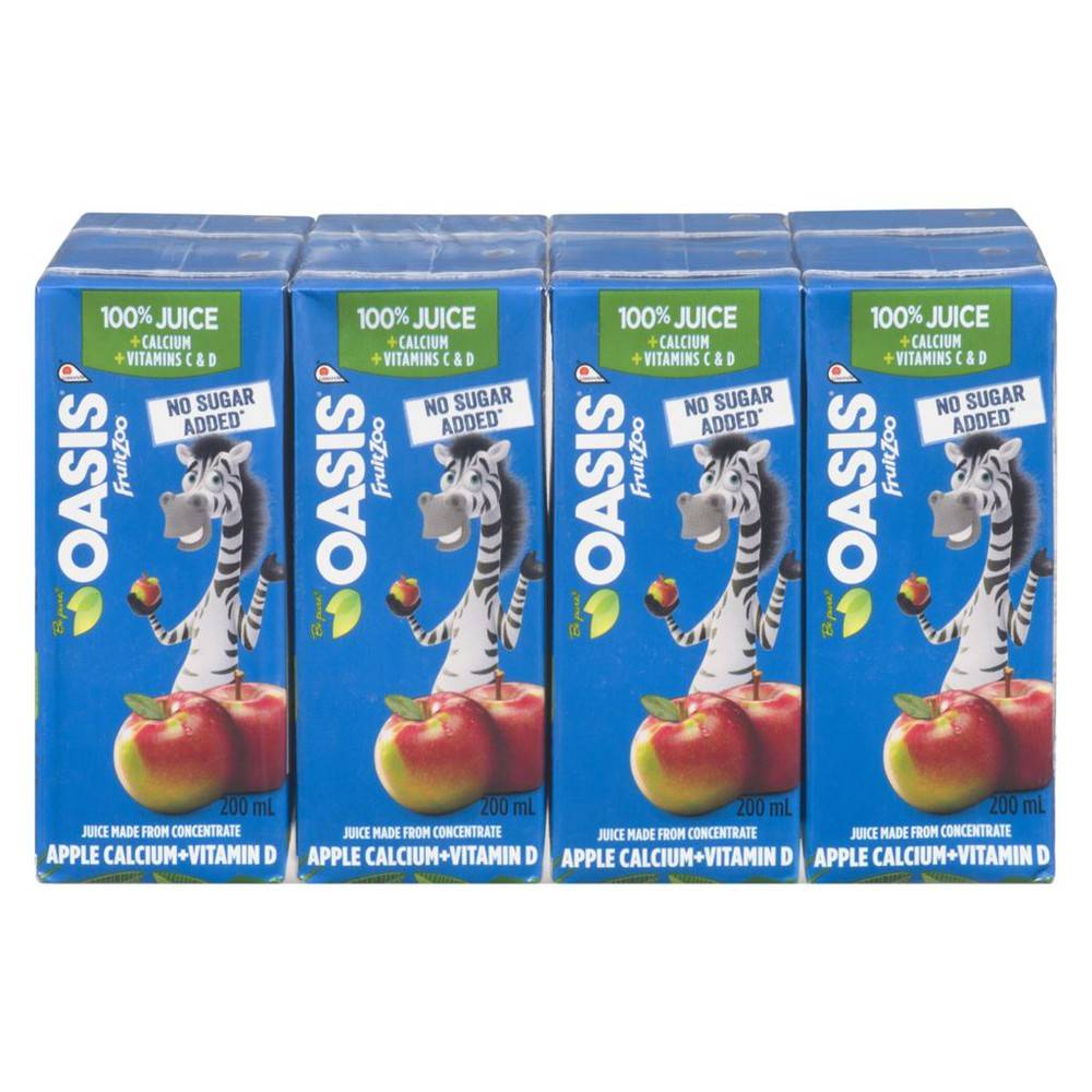 Oasis Fruitzoo Apple Juice With Calcium Delivery Near Me Order Online