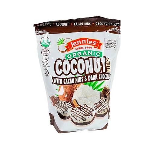 Jennie's Organic Coconut Bites With Cacao Nibs (24 oz)