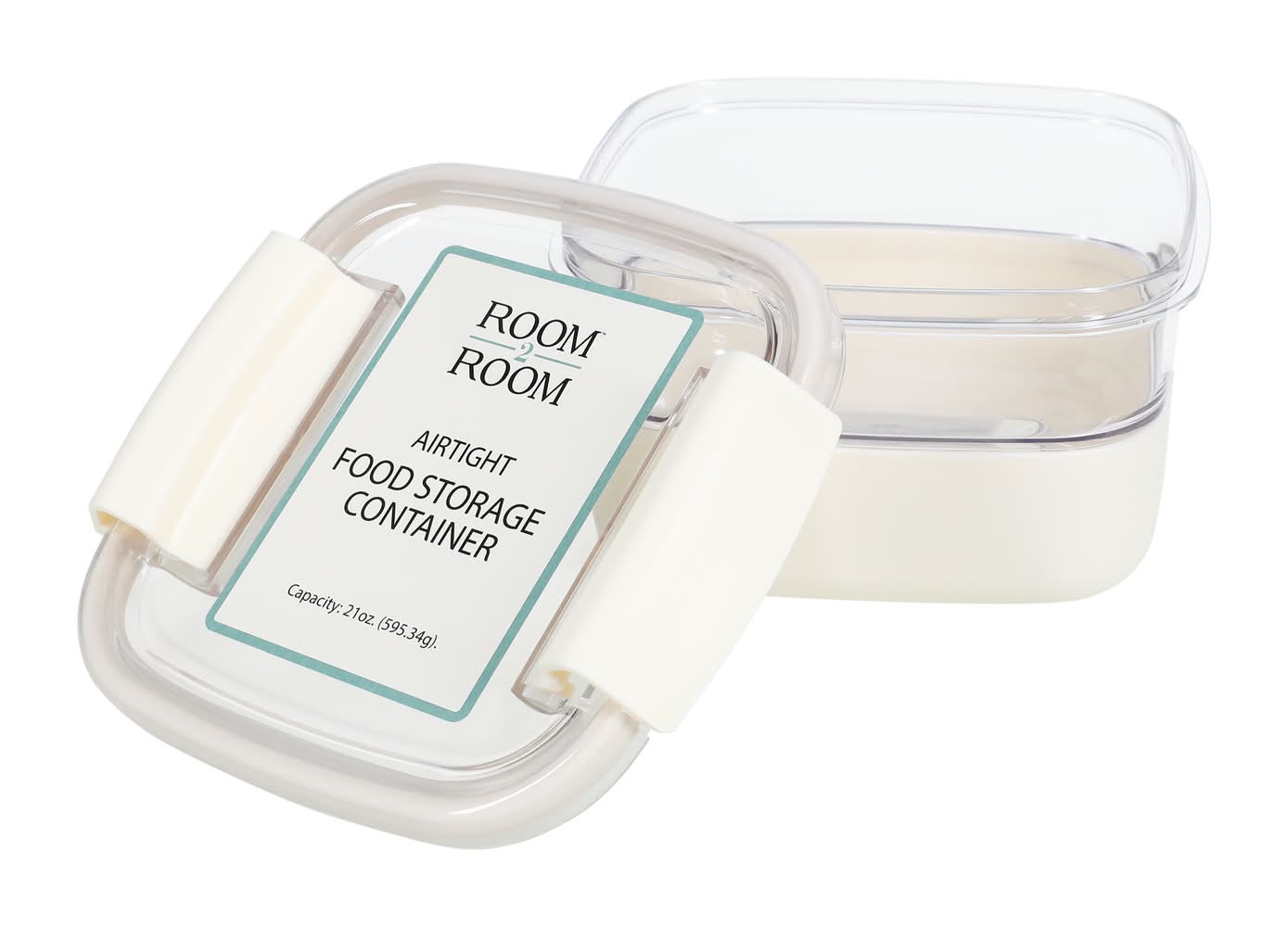 Airtight Food Storage Container 21oz Cream