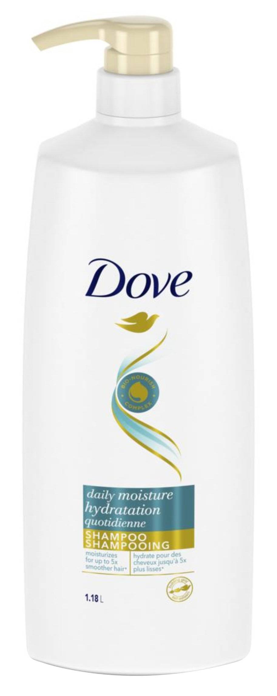 Shampooing Dove Hydratation, 1.18 L / Dove Shampoo Daily Moisture, 1.18 L