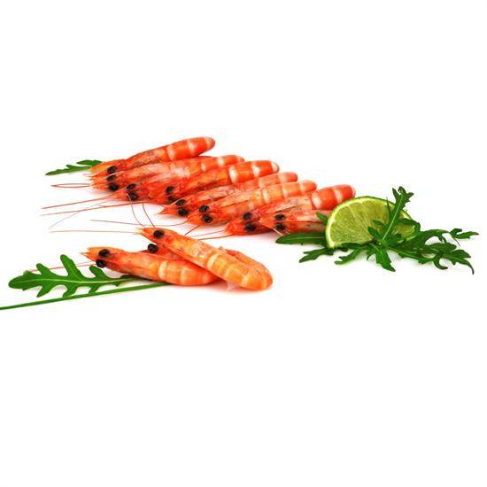 Crevettes entières cuites ASC DELPIERRE - la barquette de 200g