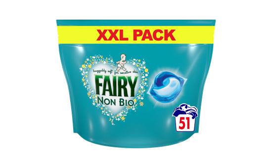 Fairy Non Bio PODS® Washing Liquid Capsules 51 Washes