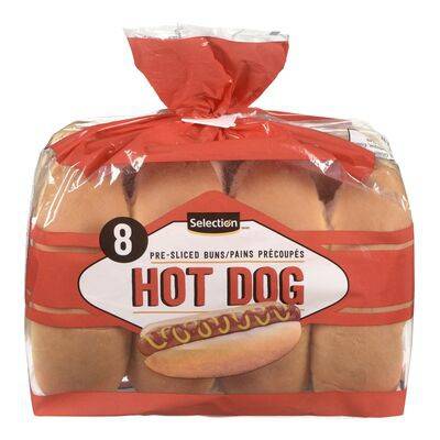 Selection Hot Dog Buns (8 units)