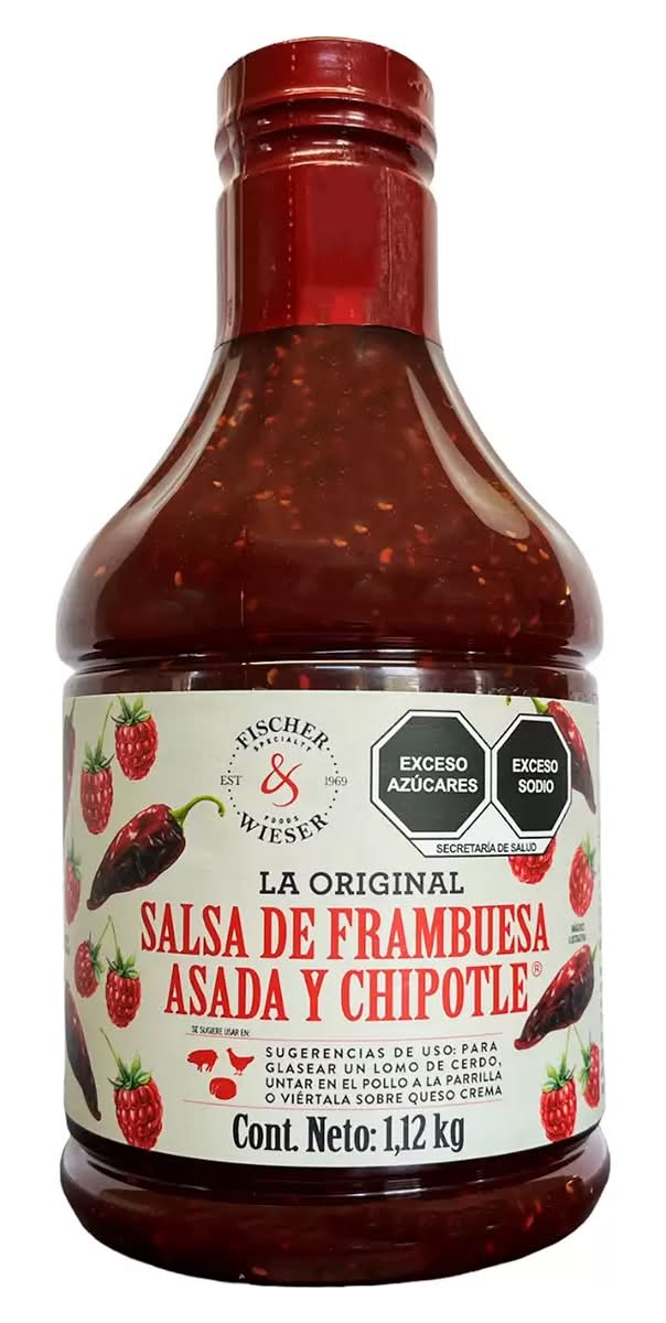 Fischer & Wieser · Salsa la original, frambuesa asada y chipotle (1,13 kg)