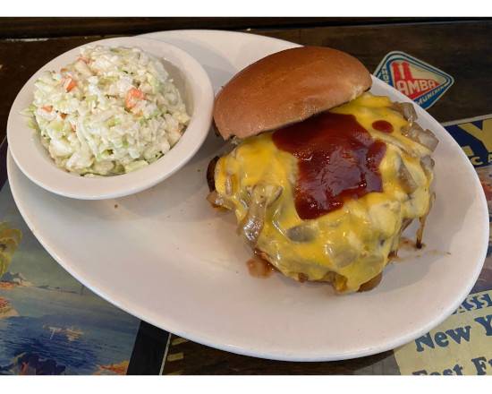 Order Western Burger #13 food online from Lindburgers store, Jupiter on bringmethat.com