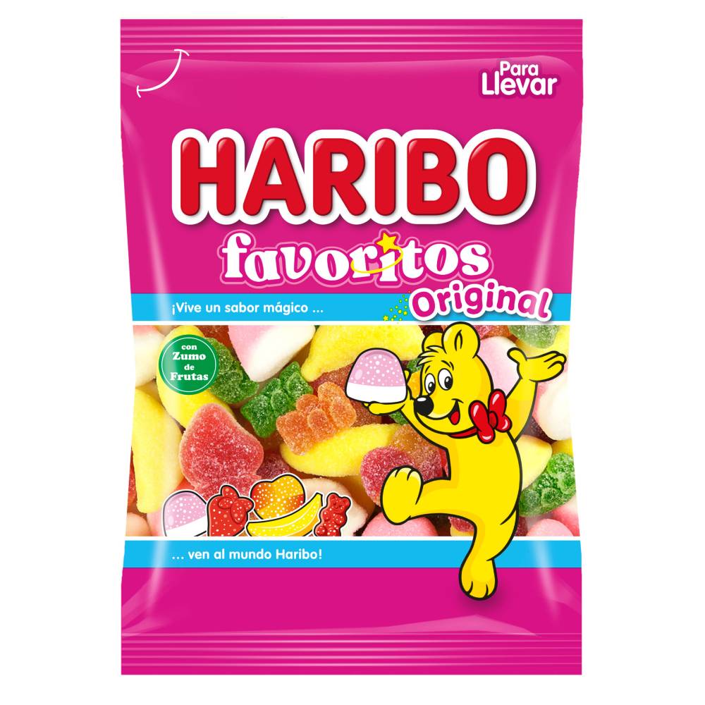 Caramelos Haribo Favoritos De Azúcar 100Gr