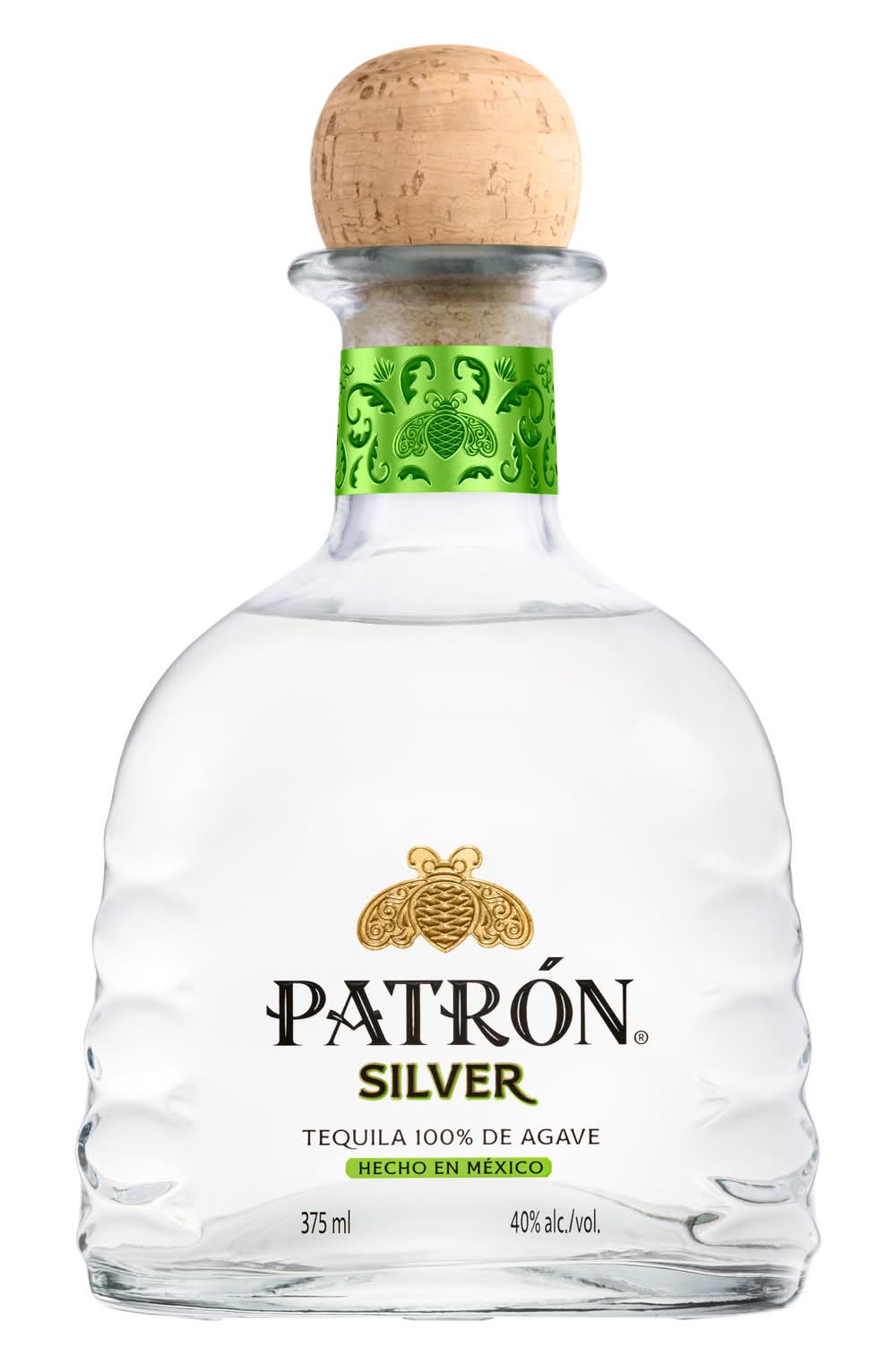 PATRÓN 100% De Agave Silver Tequila (375 ml)