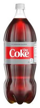 Diet Coke No Sugar Soda (2 L)