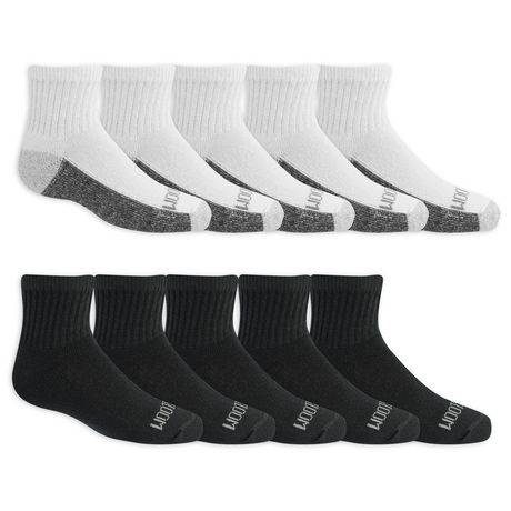 Fruit of the Loom Boys Dual Defense 10 Pairs Ankle Socks (Size: 9-2.5)