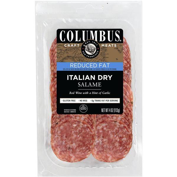 Columbus Reduced Fat Italian Dry Salame