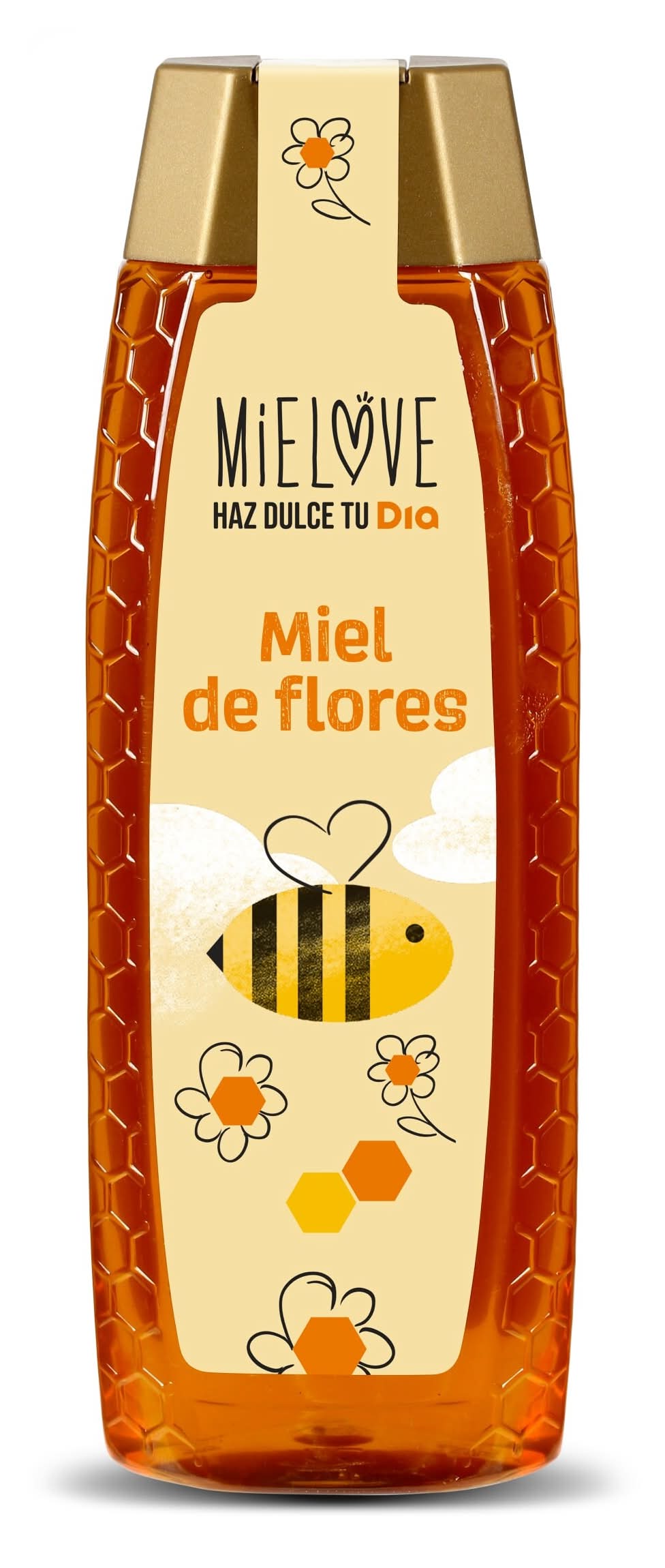 Miel De Flores Antigoteo Mielove De Dia Frasco 500 G