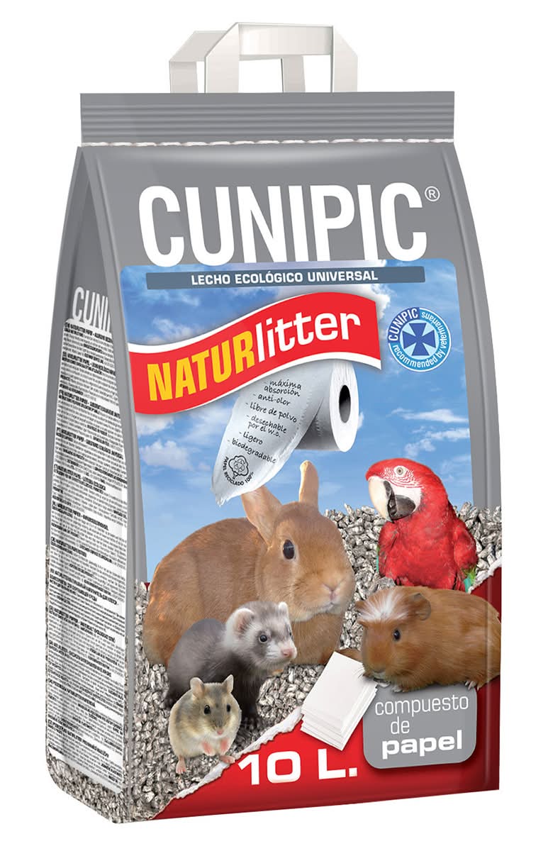 Cunipic · Sustrato de papel universal 10 l