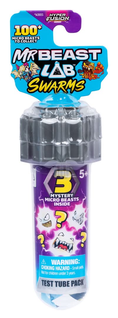 MrBeast Swarms Mystery Micro Beasts Test Tube