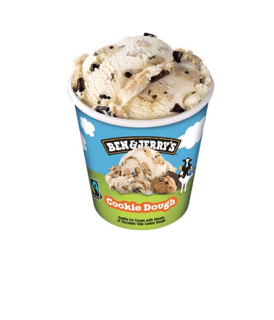 Ben & Jerrys Cookie Dough Ice Cream 465ml