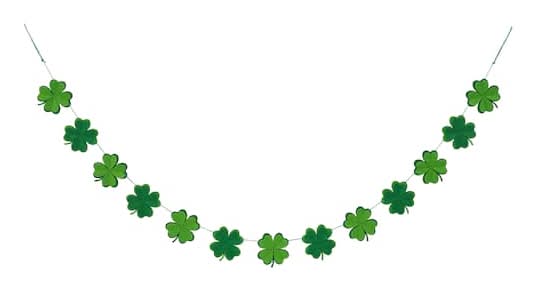 6Ft. Four-Leaf Clover Garland By Celebrate It