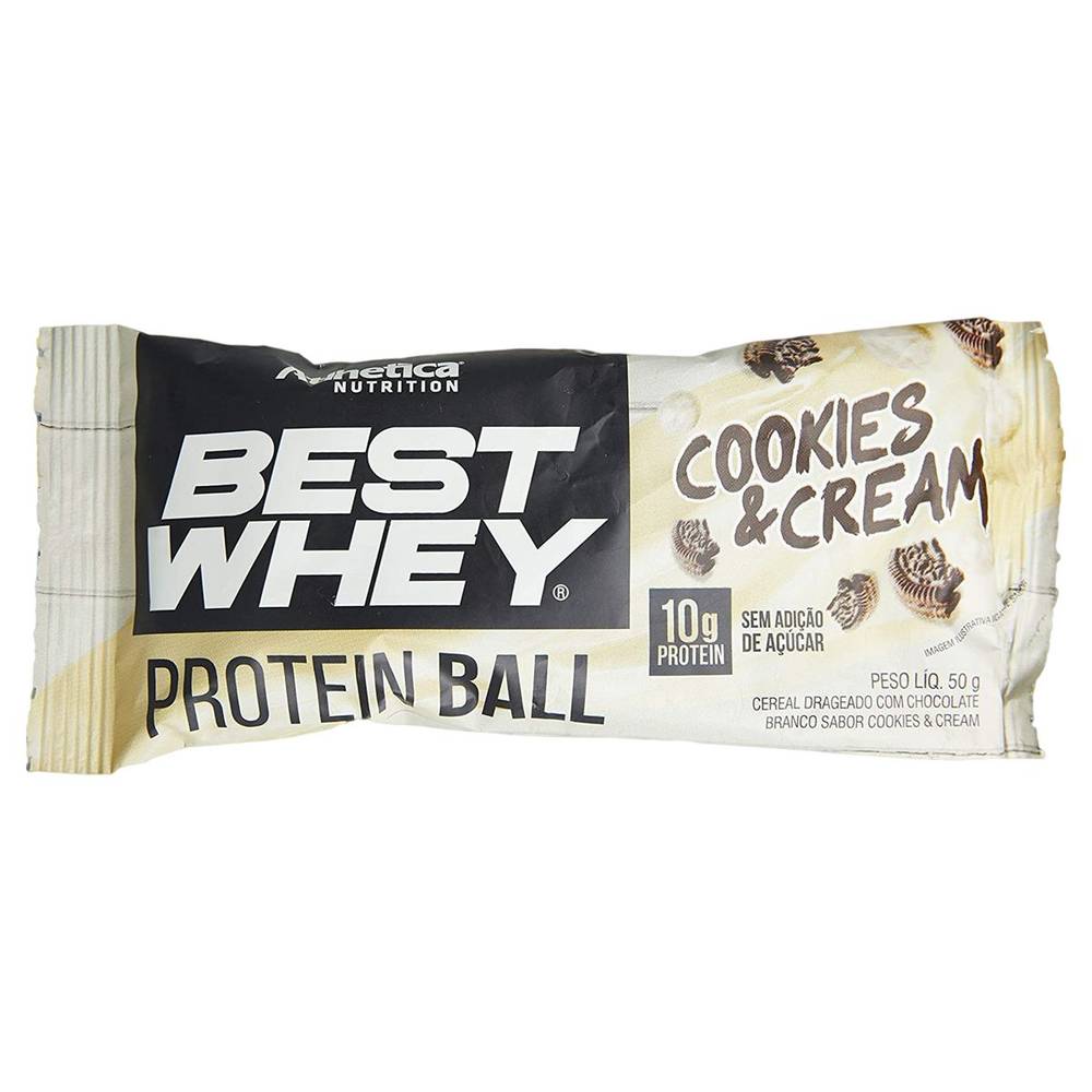 Atlhetica nutrition protein ball cookies and cream (50g)