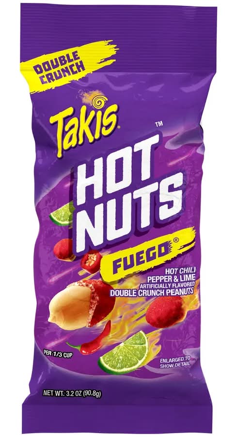 Barcel Hot Nuts Fuego Hot Chili Pepper and Lime