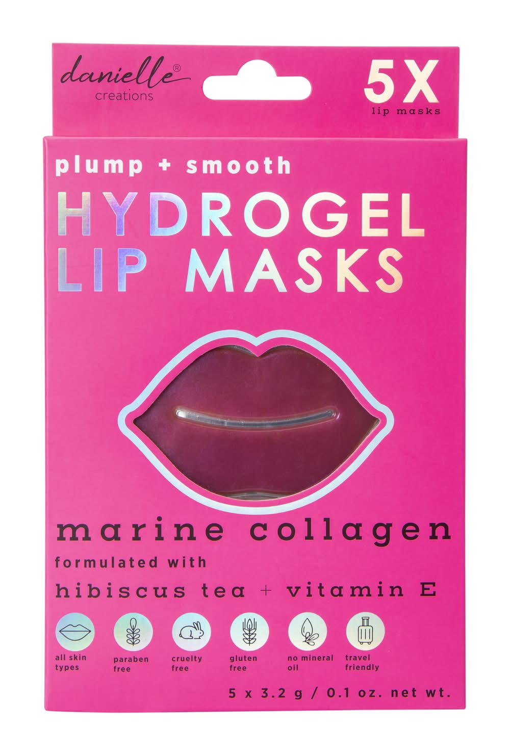 Marine Collagen Lip Masks 5-Piece Set