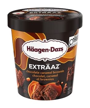 Häagen-Dazs Ice Cream, Chocolate Caramel Brownie (450 ml)
