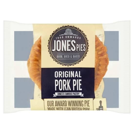 Jones Pies Original Pork Pie 160g