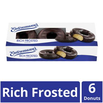 Entenmanns Rich Frosted Chocolate Donut (12.4 oz)