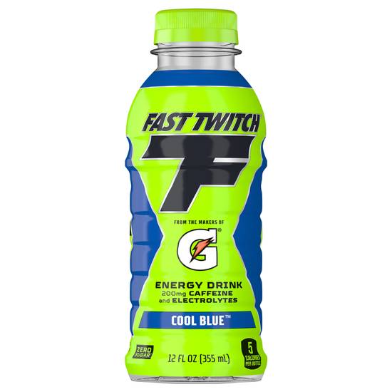 Gatorade Fast Twitch Zero Sugar Energy Drink (12 fl oz) (cool blue)