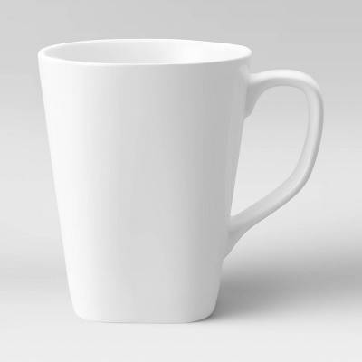 Threshold Square Coffee Mug (white )