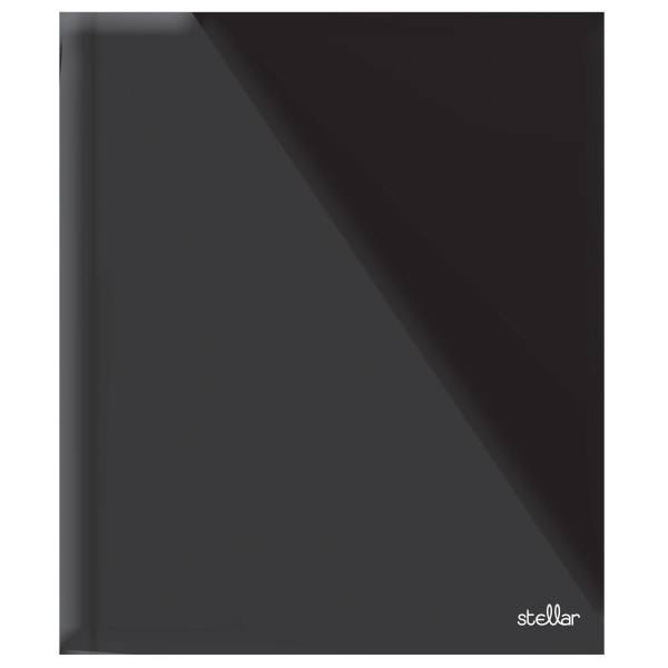 Office Depot Brand Stellar Laminated 3-prong Paper Folder, Letter Size, Black