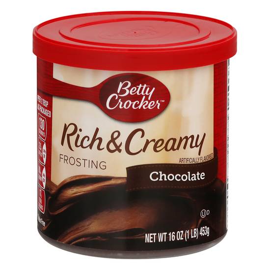 Betty Crocker Gluten Free Rich & Creamy Chocolate Frosting