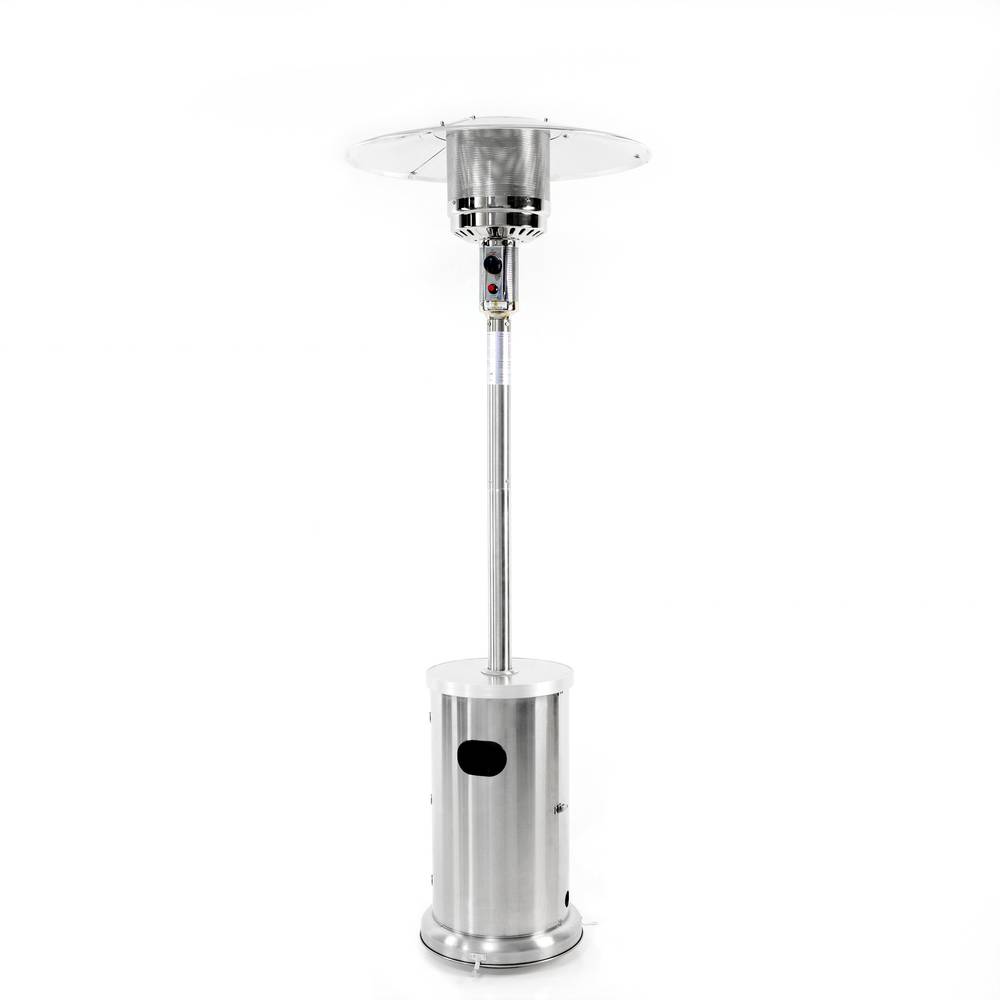 Master Forge 48000-Btu Stainless Steel Floor Standing Liquid Propane Patio Heater