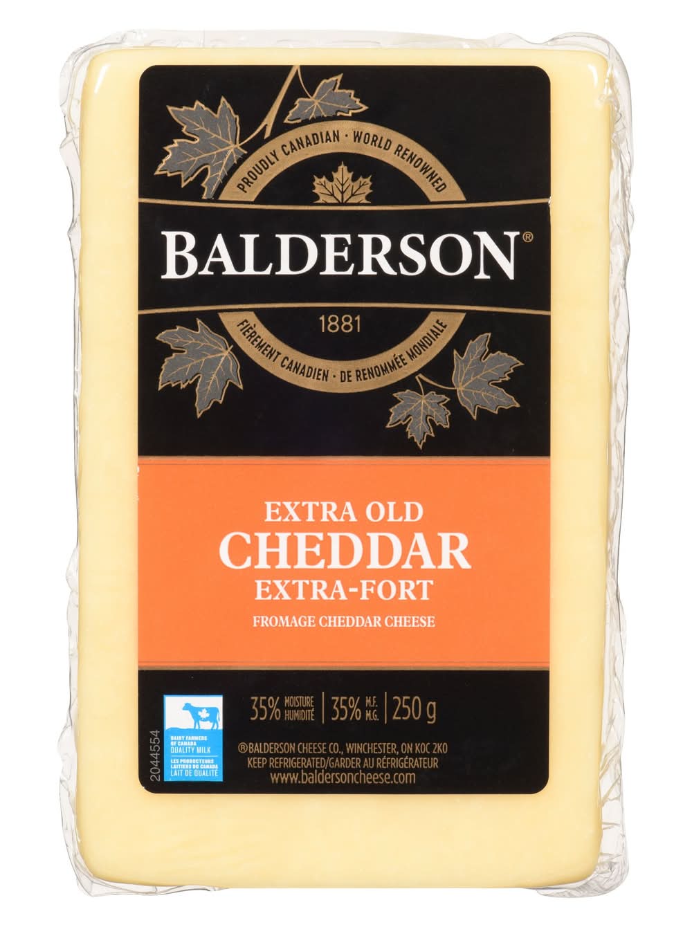 Balderson Extra Old Cheddar Cheese (250 g)