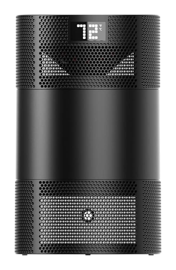 Utilitech 1500W 360 Deg Ceramic Heater 1500 -Watt Ceramic Tower Indoor Electric Space Heater with Thermostat with Remote