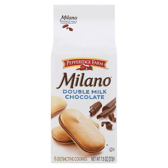 Pepperidge Farm Milano Double Milk Chocolate Distinctive Cookies