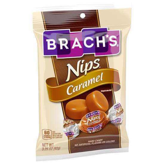 Brach'S Nips Caramel Hard Candy - 3.25 oz